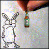 Rabbit Wants beer