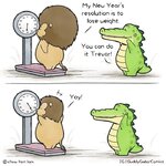 Buddy Gator   New Years Resolution